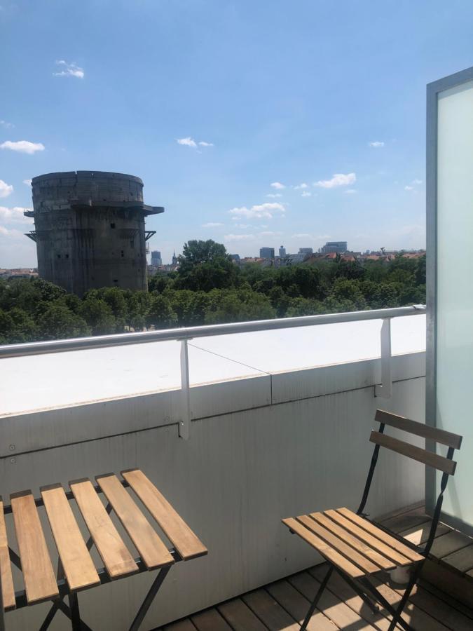 Augartenblick Penthaus 17 - Blick Zum Riesenrad Wina Bagian luar foto