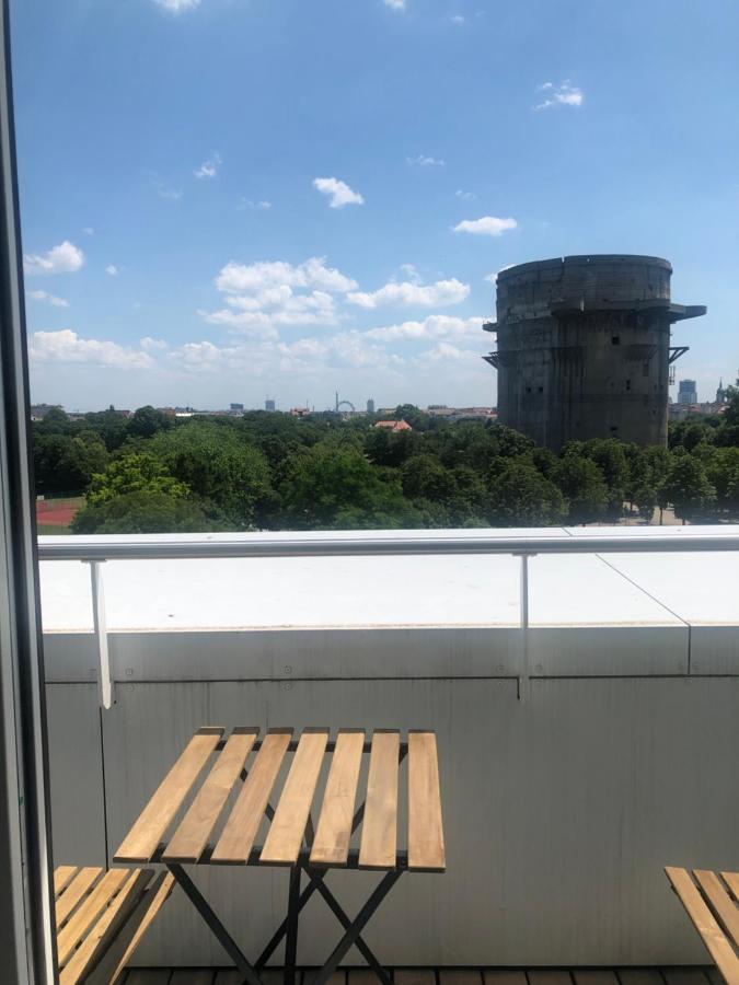 Augartenblick Penthaus 17 - Blick Zum Riesenrad Wina Bagian luar foto