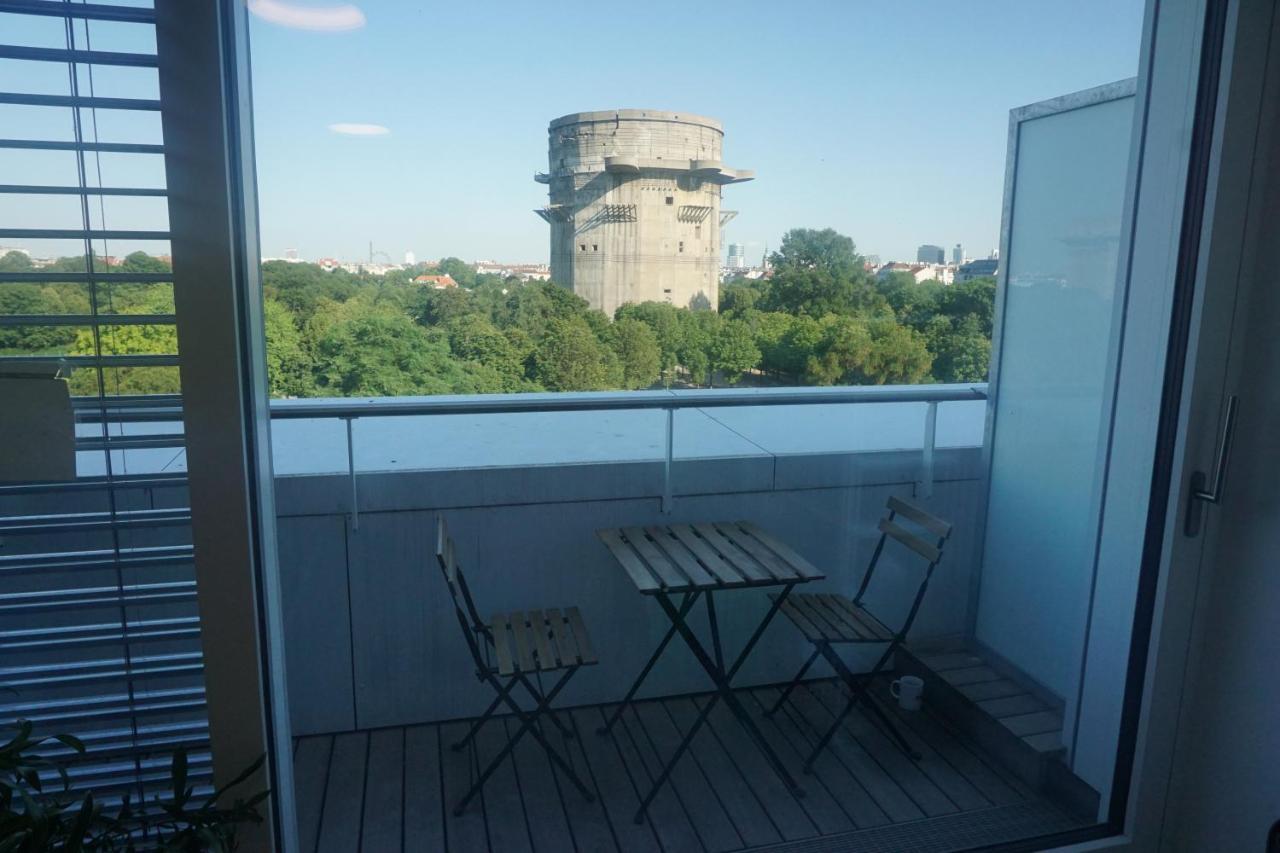 Augartenblick Penthaus 17 - Blick Zum Riesenrad Wina Bagian luar foto