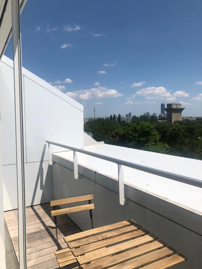 Augartenblick Penthaus 17 - Blick Zum Riesenrad Wina Bagian luar foto