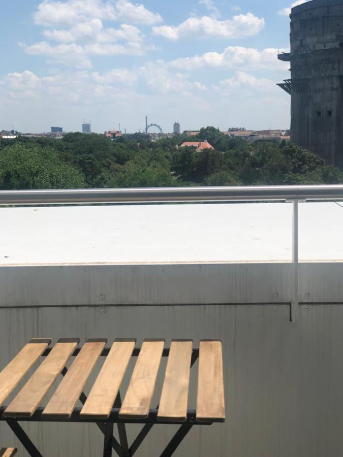 Augartenblick Penthaus 17 - Blick Zum Riesenrad Wina Bagian luar foto