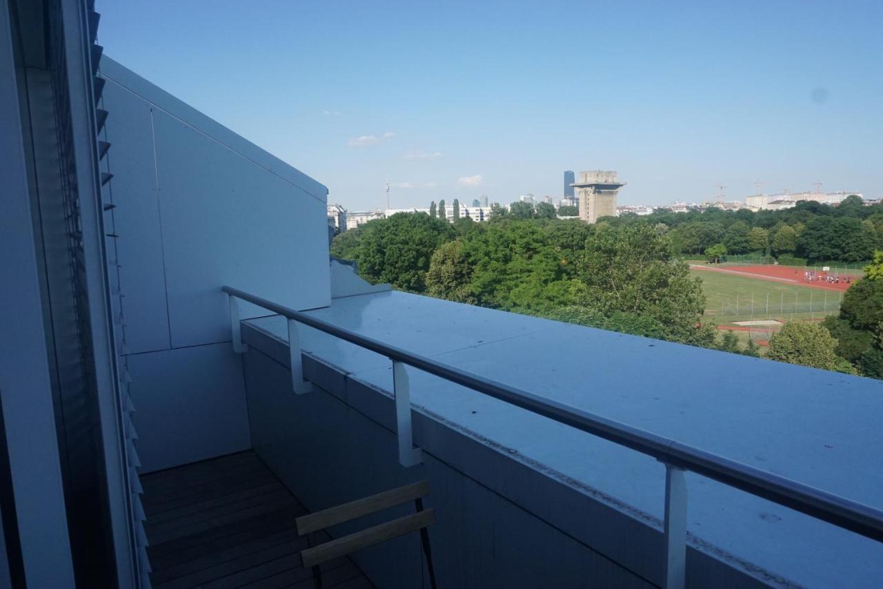 Augartenblick Penthaus 17 - Blick Zum Riesenrad Wina Bagian luar foto