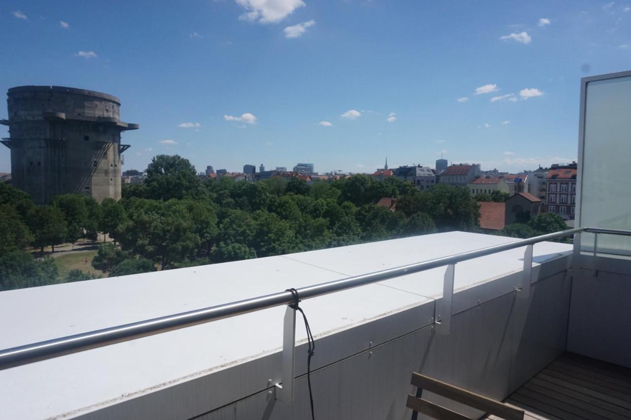 Augartenblick Penthaus 17 - Blick Zum Riesenrad Wina Bagian luar foto